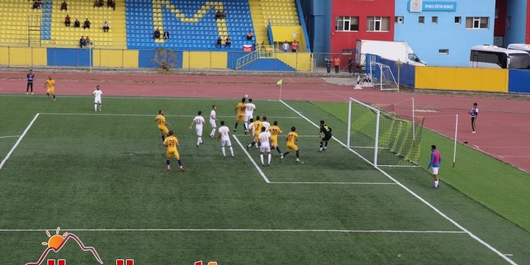 Ağrı 1970 Spor sahasında galip