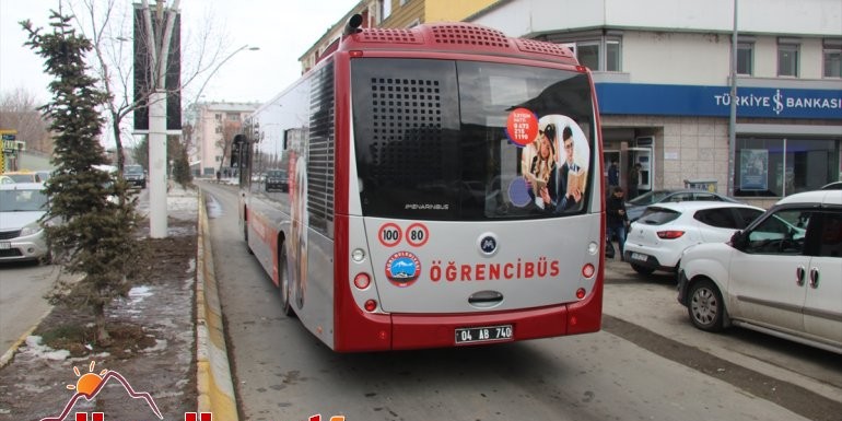 Ağrı şehir içi ulaşımında 'hastabüs' ve 'öğrencibüs' dönemi